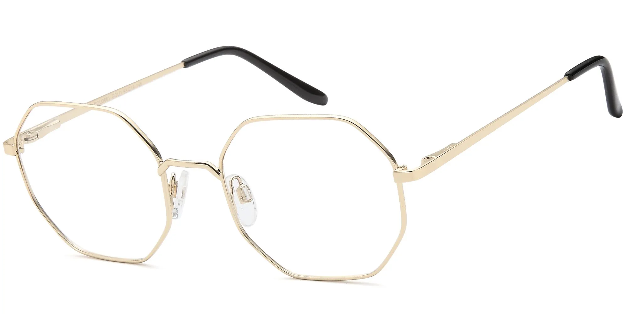 Gail prescription glasses in Gold