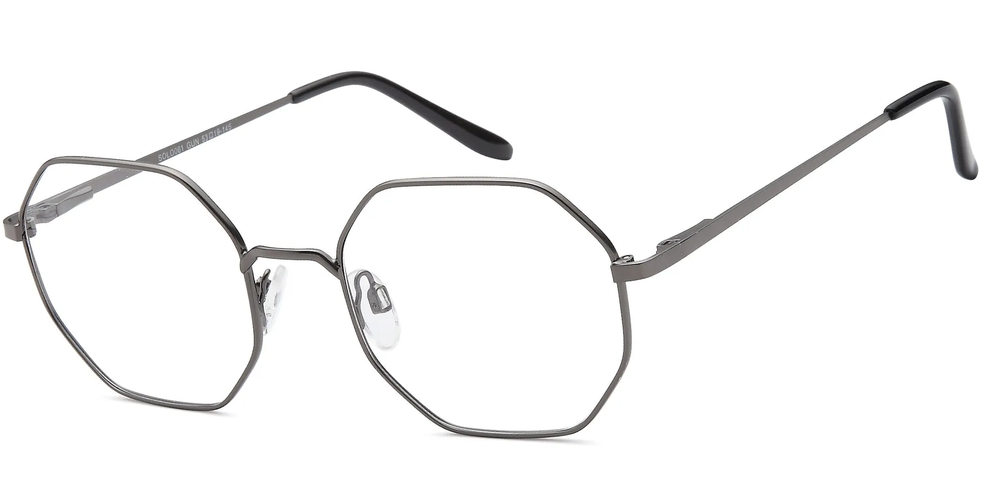 Gail prescription glasses in Gunmetal