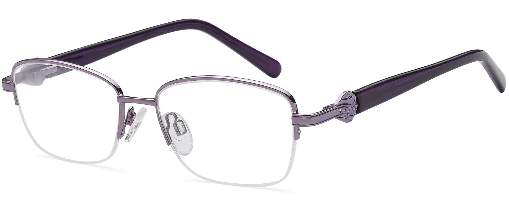 Isabella prescription glasses in illac