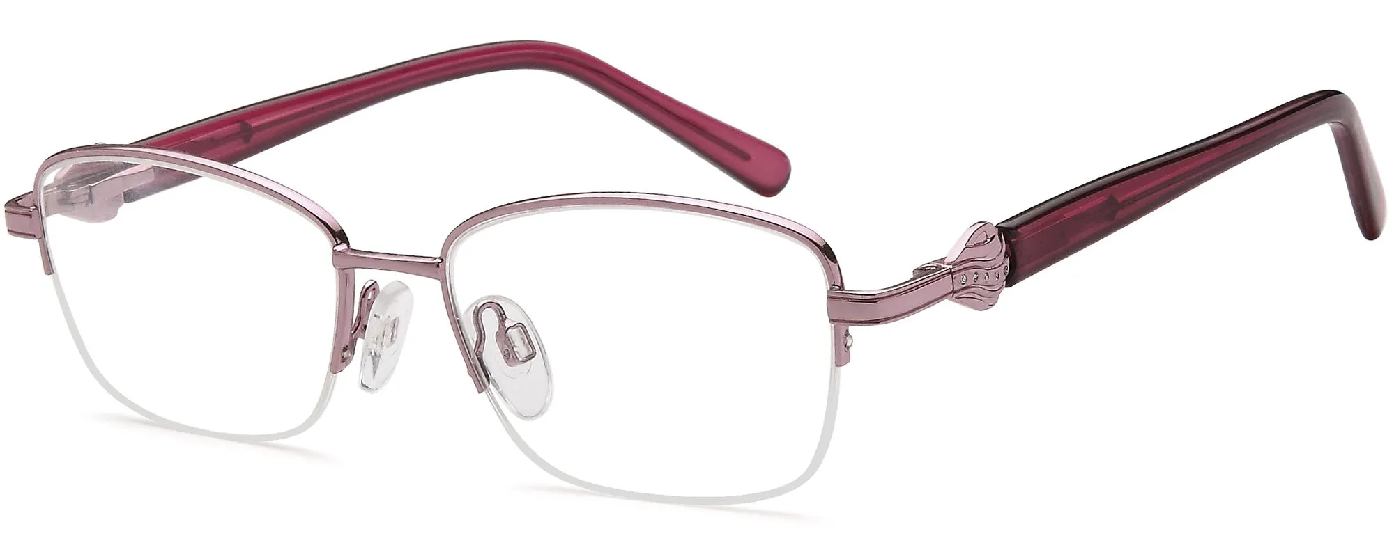 Isabella prescription glasses in Pink